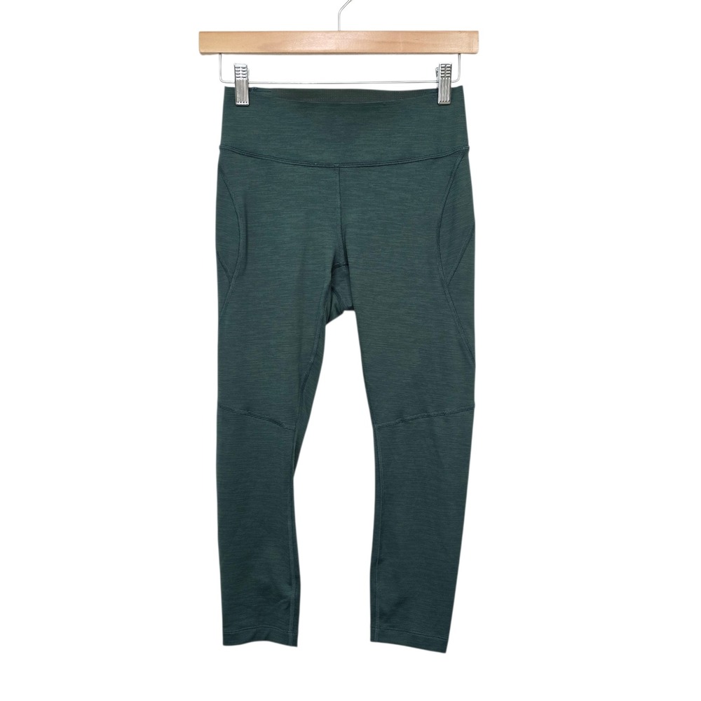 Outdoor Voices Core 3/4 Legging Evergreen Green TechSweat W101407 Size Small NWT